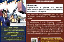 FORMATION EN LOGISTIQUE GLOBALE ET GESTION DES APPROVISIONNEMENTS services_propositions_d_affaires